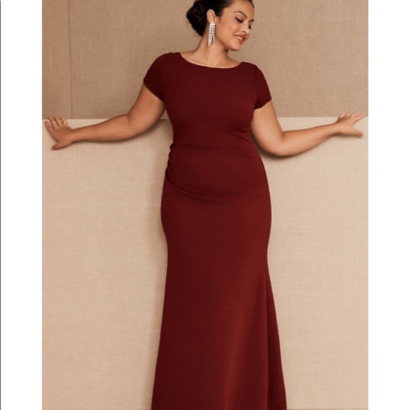 BHLDN Matisse Cap Sleeve Crepe Dress - Picture 6 of 11